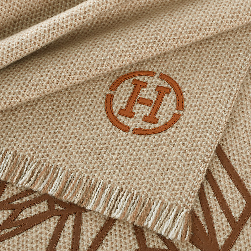 Faubourg of Dreams scarf - Brown | Hermès Canada